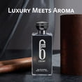 thumbnail image 3 of Perfume AFLUXE 6PM Eau De Toilette Ebony, 100 ml, para hombre, 3 of 3