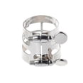 thumbnail image 1 of Alto/Tenor Sax Saxophone Ligature Fastener Silver Color Metal Sturdy for Plastic/Ebonite Mouthpieces Saxophone Accessory, 1 of 5
