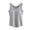 Gray, variant on yillto Womens Cotton Tank Tops with Bra Sleeveless Crew Neck Loose Summer Shirts Casual Tunic Tanks Tee