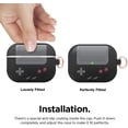 thumbnail image 2 of Coque de Protection pour Airpods Pro Design Classique de Console de Jeu Portable Coque de Protection avec Porte-Clés, 2 of 2