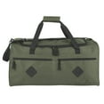 thumbnail image 2 of 24 Inch 55 Liter Multi Pocket Duffel Bag for Men, Women, Sports, Gym, Traveling and Commuting in Hunter Green, 2 of 7