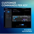thumbnail image 4 of Teclado mecánico cableado Logitech G915 X de perfil bajo Logitech G915 X, 4 of 8