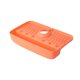 thumbnail image 1 of Alfombrilla recogedora de agua para grifo de baño, soporte multiusos para esponja y jabón para platos. Naranja, 1 of 9