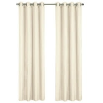 RT Designer Collection Gibson Luxurious Decorative Grommet Curtain Panel 54" x 90" Beige