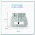 thumbnail image 5 of Cautious Corduroy Elastic Hair Tie Organizer (E) – Elastic Storage Bag for Purse & Hair Tie Pouch​, 5 of 6