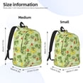 thumbnail image 4 of Daiia Cute Dinosaurs Cartoon Vintage Canvas Backpack for Men and Women ,Hiking Backpack,Travel Laptop Bag for School,Large Capacity Backpack, 4 of 8