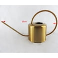 thumbnail image 3 of 2 Piezas Olla de Riego con Aspersor para s de Riego para Interiores y Exteriores para Plantas Colgantes de Jardín 1300ml CUTICAT Regadera de acero inoxidable, 3 of 8