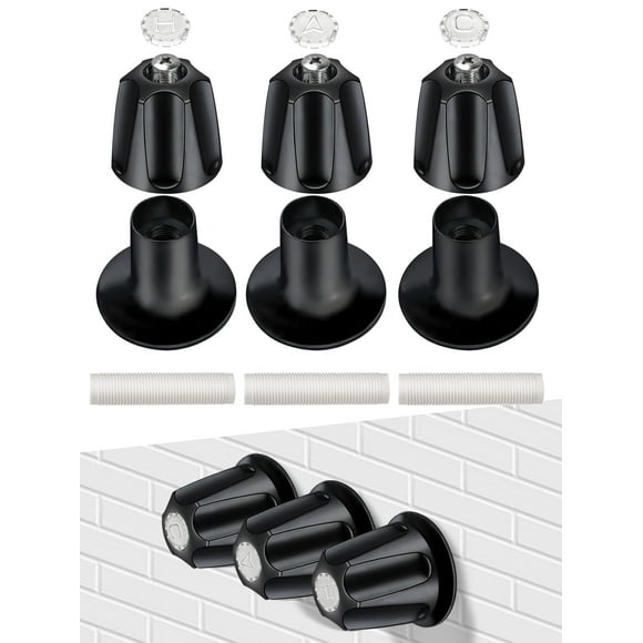 Set de pomos de ducha metálicos Sousac para Price Pfister Verve 14 cm