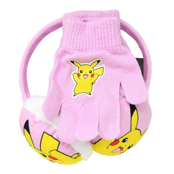 Pokemon "Pikachu" Earmuff & Glove Set