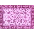 thumbnail image 1 of Ahgly Company Indoor Rectangle Abstract Purple Modern Area Rugs, 3' x 5', 1 of 4