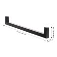 thumbnail image 2 of OHOIOLLA 2Ud De Gabinete Negros Minimalistas Resistente Para Puertas Y Cajones, 2 of 7