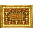 thumbnail image 1 of Ahgly Company Indoor Rectangle Animal Yellow Traditional Area Rugs, 5' x 7', 1 of 4