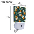 thumbnail image 4 of Yayeee LED Night Light for The Home Plug in With Light Sensors 2 Pack, Orange Fruit, 4 of 6