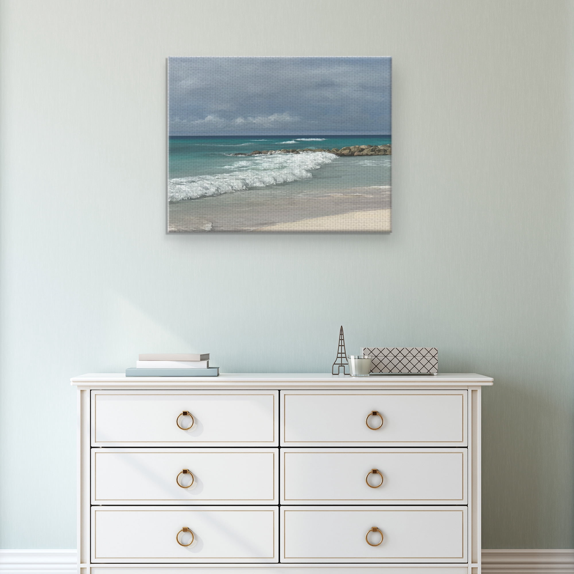 Masterpiece Art Gallery Surfside Portrait By Studio Arts Canvas Art Print 22" x 28"