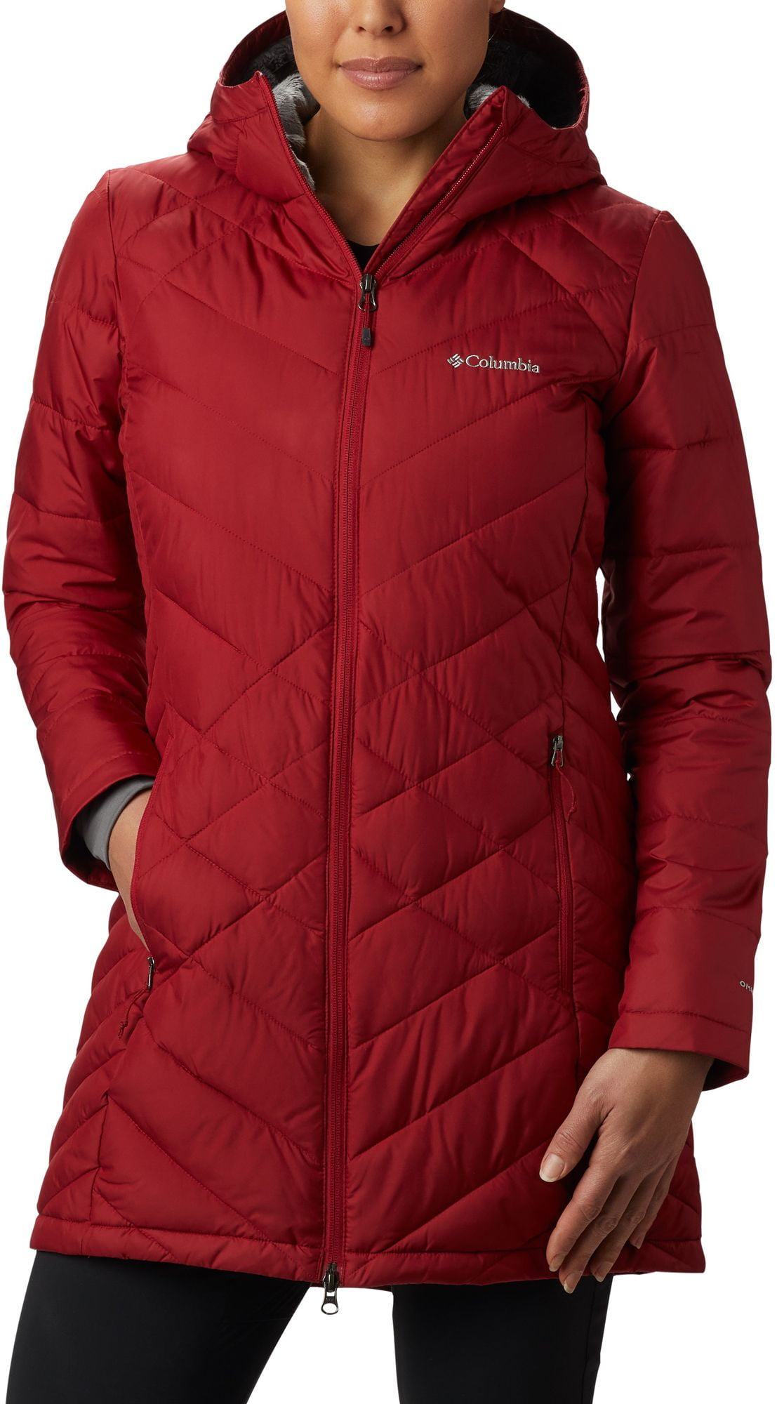 womens columbia coat long