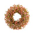 thumbnail image 3 of Corona de puerta multiusos, regalo, corona de flores artificiales, corona de primavera y verano para rosa, 3 of 9