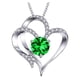thumbnail image 1 of Collar de piedra natal del mes de nacimiento para mujeres y niñas, collar de aleación con colgante de corazón, collar de madre e hija, joyería de cumpleaños, regalos para damas, mamá, abuel Wmkox8yii fajkfhkj374, 1 of 1