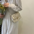 thumbnail image 4 of Firefly Hope Stylish Woven Purse - Lightweight & Spacious, Perfect for Vacations-White, 4 of 4