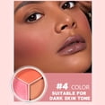 thumbnail image 2 of Polvo de Maquillaje Onlyliua 3 Colores Control de Aceite Mate Fijador Corrector, 2 of 5
