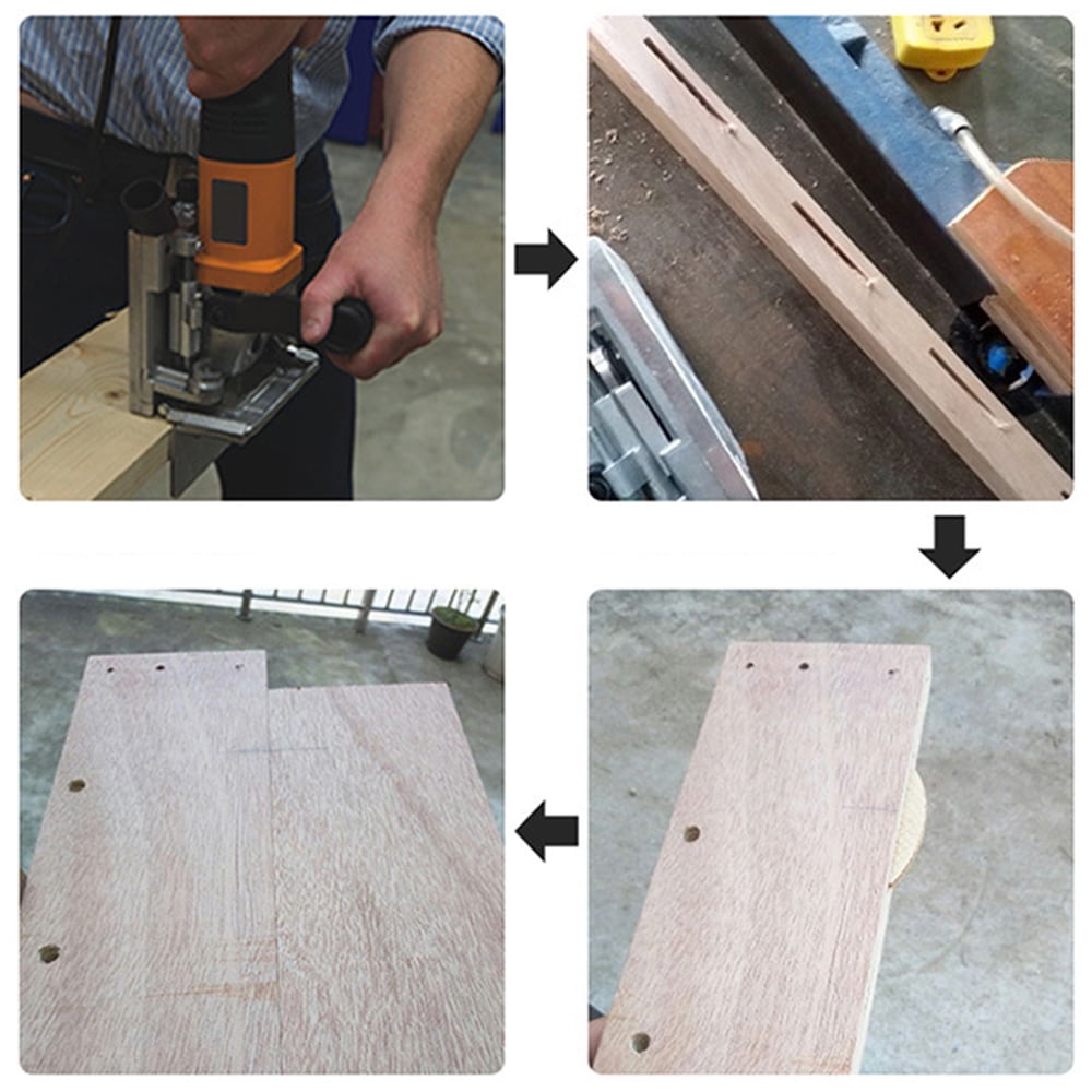 Details about   For Woodworking Connection Plates Home Durable Wood Biscuits Joiner 