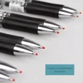 thumbnail image 3 of Pluma Lapicero Boligrafo Retractil Gel Tinta Negra 0.5mm 12p, 3 of 8