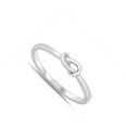 thumbnail image 4 of Fashion Ring Infinity Love Knot .925 Sterling Silver Band Jewelry Female Male Unisex Size 6, 4 of 4