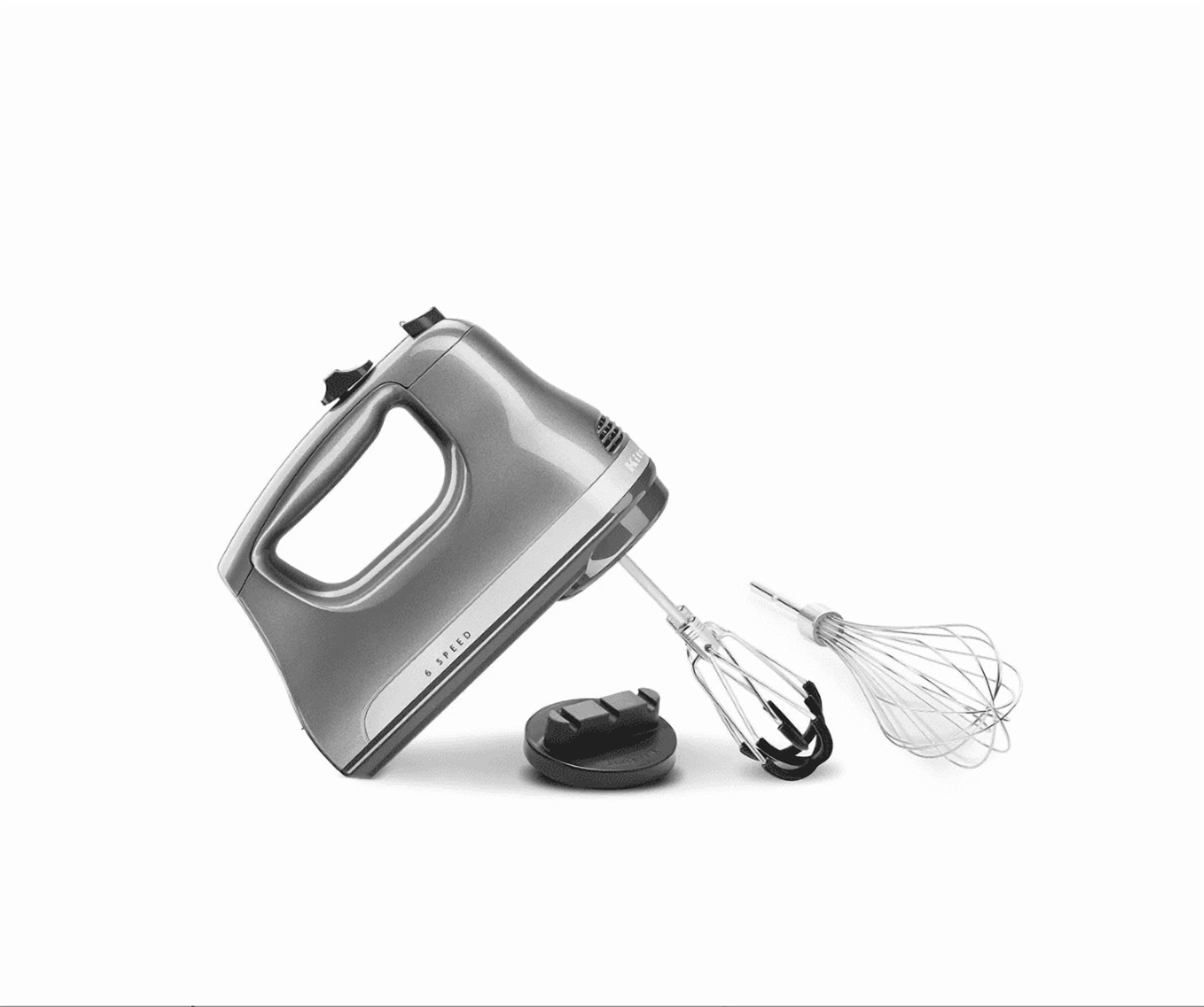 KitchenAid 6 Speed Hand Mixer with Flex Edge Beaters