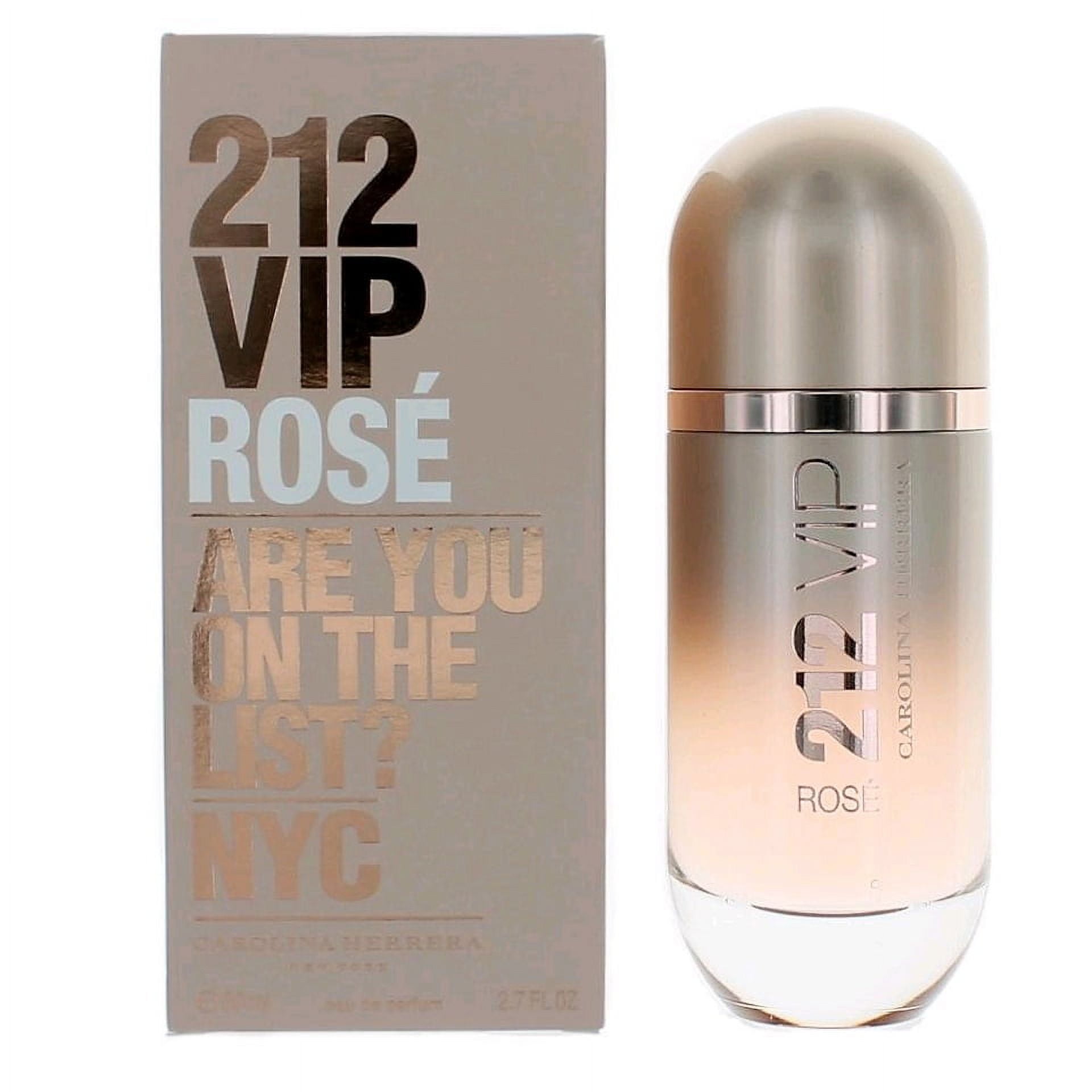 212 VIP Rose by Carolina Herrera Eau De Parfum Spray 2.7 oz for