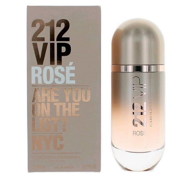 212 VIP Rose by Carolina Herrera Eau De Parfum Spray 2.7 oz for