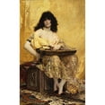 thumbnail image 2 of Henri Regnault 13x18 Black Ornate Wood Framed Double Matted Museum Art Print Titled - Salome (1870), 2 of 5