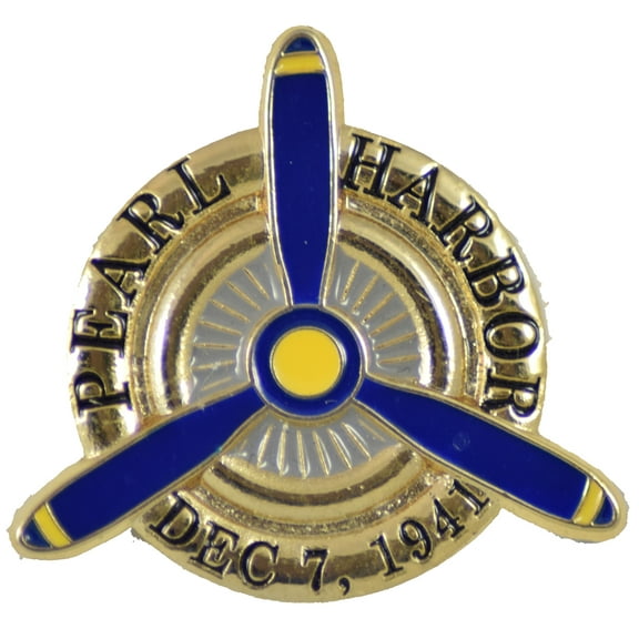 Pearl Harbor Prop WWII Pin