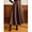 Brown, variant on Brown Plaid A-Line Midi Skirt, High Waist Office Elegant Long Skirt
