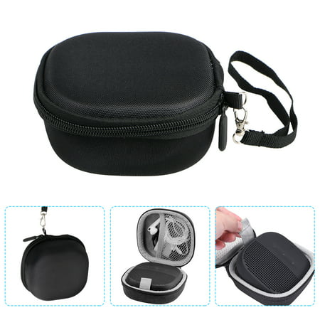 EEEKit for Boses Soundlink Micro Bluetooth Speaker Case, Hard EVA Shockproof Carrying Case Storage Travel Case Bag Protective Pouch Box, Mesh