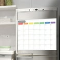 thumbnail image 6 of Dry Erasable Magnetic Calendar, Fridge Kitchen Board Monthly Weekly Planner, Reusable with Eraser Marker, 42x30cm, for Refrigerator, 6 of 6