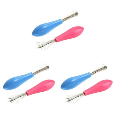 JINYUANN 3pcs Comb Hair Brush Cleaning Cleaner Remover Handle Tool (Random Color)