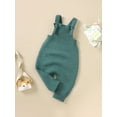 thumbnail image 3 of Bagilaanoe Newborn Baby Girl Boys Sweater Jumpsuit Knit Long Sleeve Bodysuit 3M 6M 9M 12M 18M Infant Ribbed One Piece Romper, 3 of 9