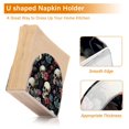 thumbnail image 6 of JSTEL Vintage Skull Flowers Napkin Holder for Table Cocktail Farmhouse, Paper Napkins Dispenser for Home Kitchen Coffee Shop Dining Room Decor, 6 of 9