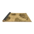 thumbnail image 2 of Ahgly Company Indoor Square Abstract Brown Contemporary Area Rugs, 6' Square, 2 of 4