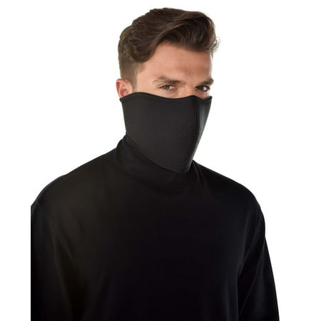Ninja Mens Adult Fighting Assassin Spy Costume Black Face Mask