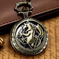 thumbnail image 5 of Fullmetal Alchemist Edward Elric Reloj de bolsillo anime, Bronce, 5 of 5