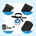 thumbnail image 3 of Jinsinto 4M Adjustable Swimming Resistance Belt High Quality Elastic Rope Swimming Pool Safety Training Band Blue, 3 of 3