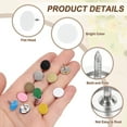 thumbnail image 3 of Lot de 150 Pointes pour Rembourrage, Pointe Plate pour Pouce 11mmx10mm, Blanc, 3 of 7