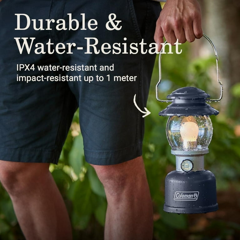 Coleman Classic 500 Lumens LED Lantern, Blue Nights Coleman Classic 500 Lumens LED Lantern, Blue Nights