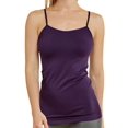 thumbnail image 2 of 4 Pack Tank Top For Women - Essential Seamless Scoop Neck Camisole, Black, 2 of 4
