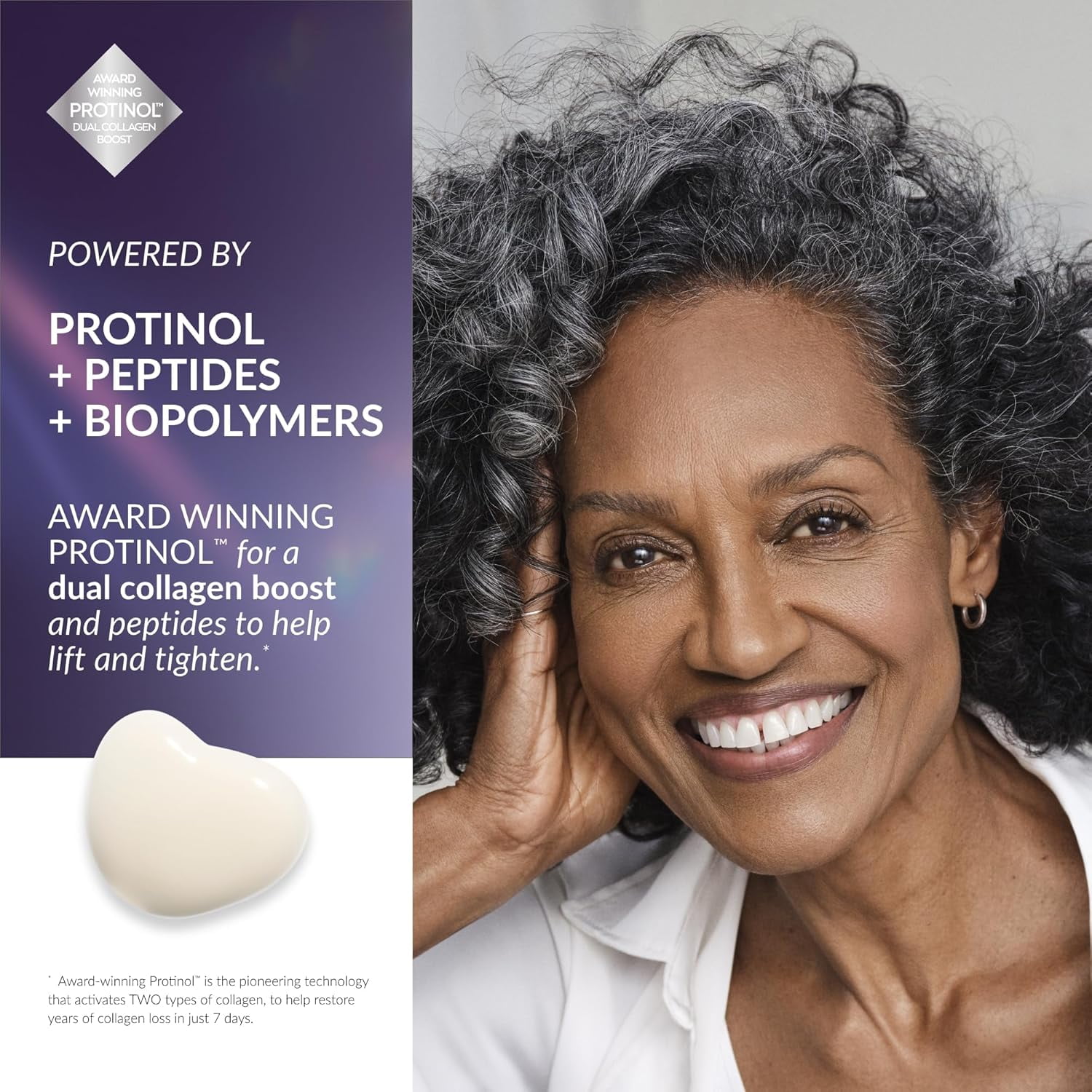 Avon Anew Platinum Lift & Tighten Serum 30ml, Lifts, Smooths and Contours, Dual Collagen Boost, Strengthens the look of Skin's Surface, Cruelty Free