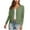 Army Green(1), variant on Diufon Fall Cardigans for Women Long Sleeve Lightweight Crewneck Button Down Jackets Casual Cardigan Sweater