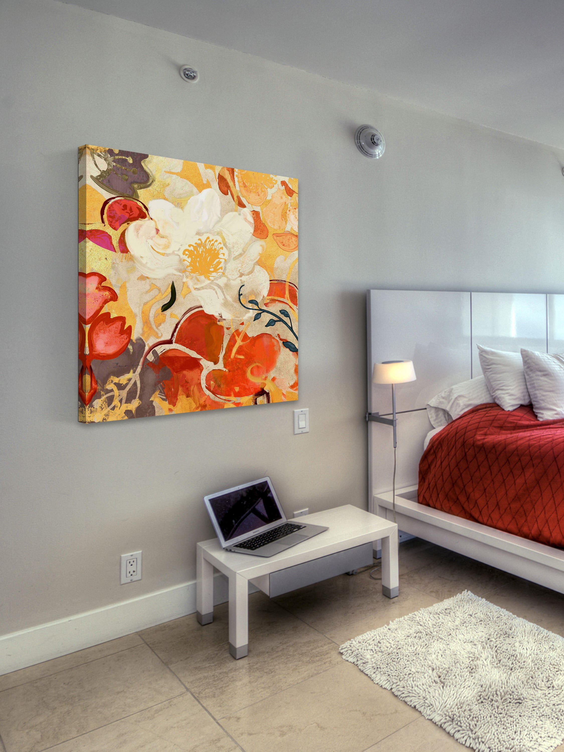 "We Hear the Larks" Painting Print on Wrapped Canvas