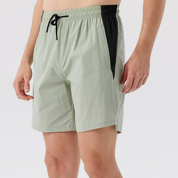Styesk Mens Shorts Splicing Color Blocking Sports Shorts For Men's Summer Cool Running Five Quarter Shorts For Men's Shorts