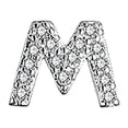 thumbnail image 1 of Pendientes de botón para mujer, pendientes de botón, pendientes de botón para mujer, pendientes para mujer, pendientes para niñas, pendientes con inicial de circonita de 5 mm, letra mayúscula de la A, 1 of 3