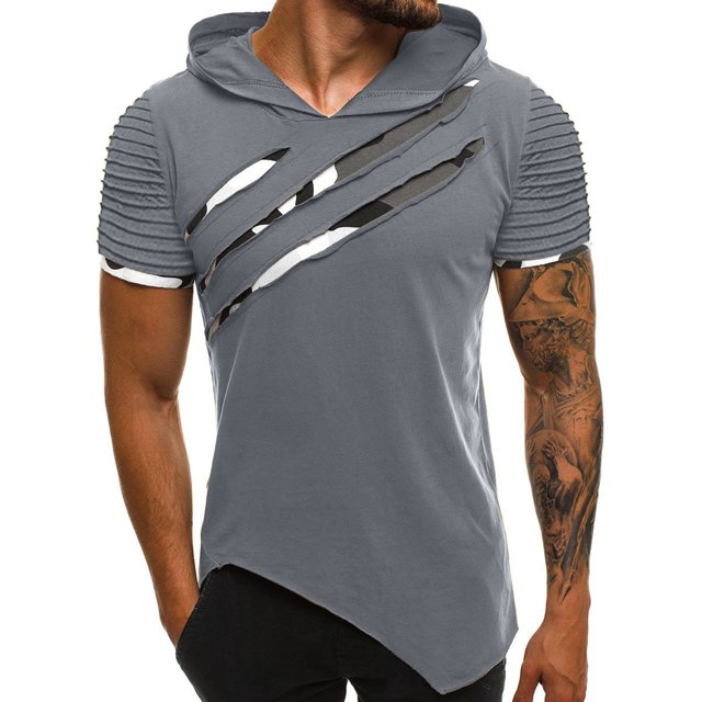 WILLBEST Sudaderas para Hombre, Camisetas sin Mangas con Músculos, Camisetas Deportivas para Entrenamiento y Fitness, Chalecos con Capucha Grande